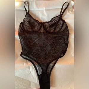 ELVIRA DOLLSKILL Dark Mistress Lace Bodysuit